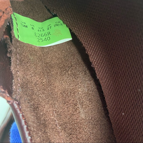 Timberland Women's Size 10M Classic 2-Eye Boat Shoes Red Brown Leather Suede - Picture 7 of 9